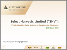 SHV Select Equities Doing Business in China Investor Conference